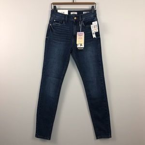 Kensie high rise skinny jeans size 2/26 NWT